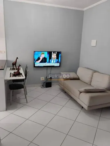 Apartamento com 2 dormitórios para alugar, 49 m² - Semi mobiliado - Campestre - Santo Andr