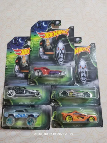 05 Miniaturas colecionáveis da série Halloween