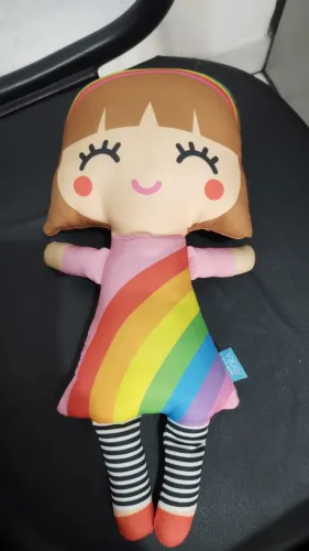 BONECA DE PANO CÉU 40CM - ALMOFADA GENTE QUE ADORA