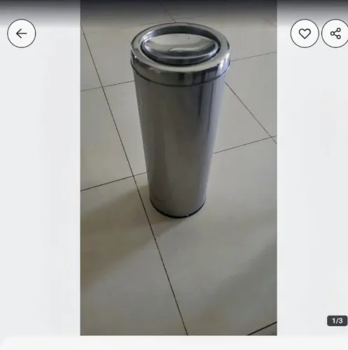 Vendo lixeira inox 16 litros