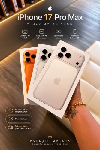 iPhone 17 Pro Max 256gb Silver Lacrado