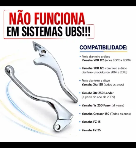 Par De Manetes Original Marcar Yamaha usado em excelente estado de qualidade? CUIDA