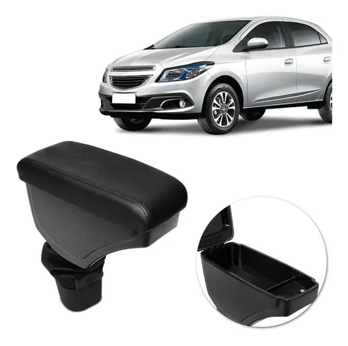 Encosto Descanso De Braço Apoio Chevrolet Onix Prisma 2012 à 2019 Preto - NAT