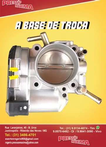 Corpo Borboleta TBI Polo,Bora,Golf,new Beetle 2.0 0280 750 061