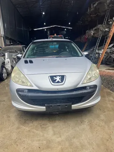 Sucata Peugeot 207 Hatch 2009 Prata Disponível Para Retirada de Peças