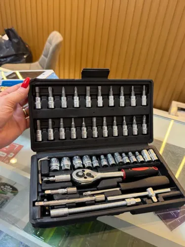 Maleta Kit Soquete 46 Peças