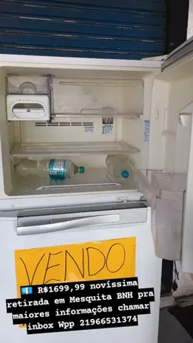Geladeira Frost Free Branca 500L e dois fogões !!!