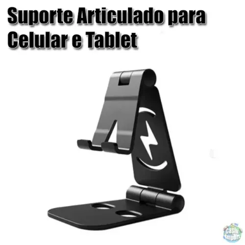 Suporte articulado de mesa para celular tablet smartphone