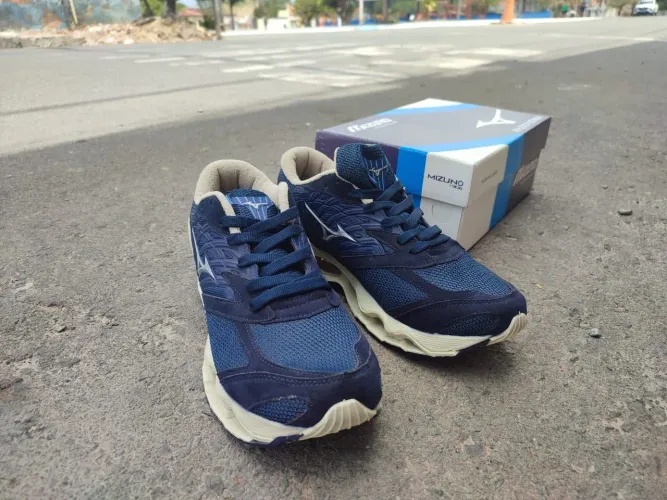 Tênis Mizuno Wave Creation 21 Azul