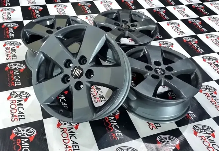 Jogo de rodas aro 17 Fiat Freemont Dodge Journey originais 5x127 + Pintura Nova 