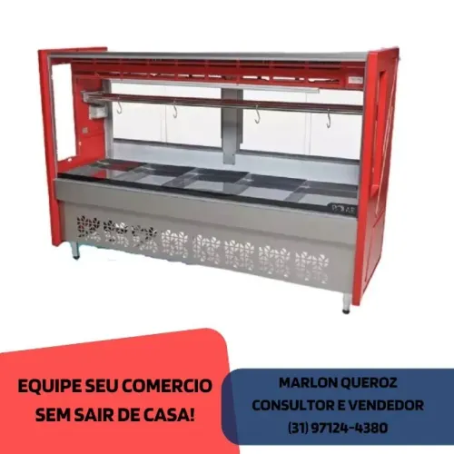 Balcão de Açougue 1,75M Novo Polar