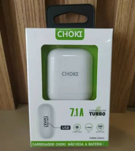 Carregador USB turbo Power 7.1 A para celular original lacrado