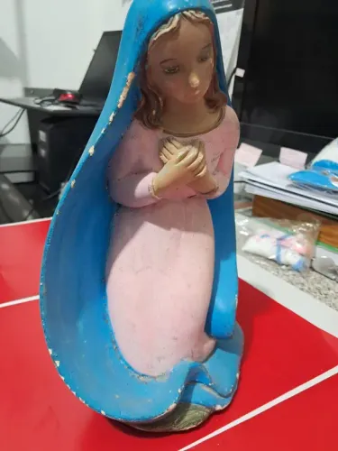 Imagem em gesso N Senhora da Natividade 26cm