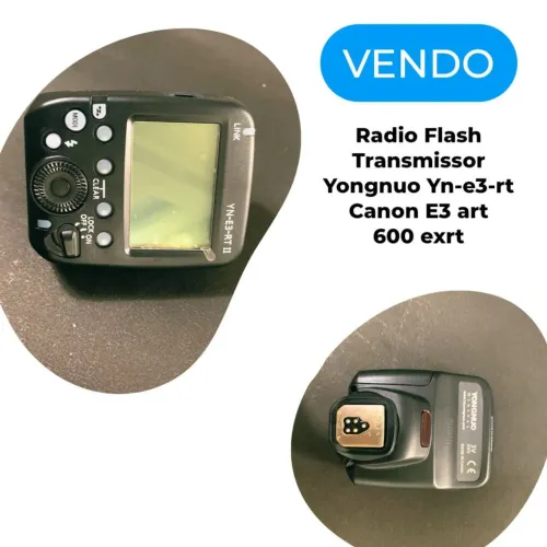 Transmissor Flash Yongnuo Yn-e3-rt para Canon E3 600 exrt