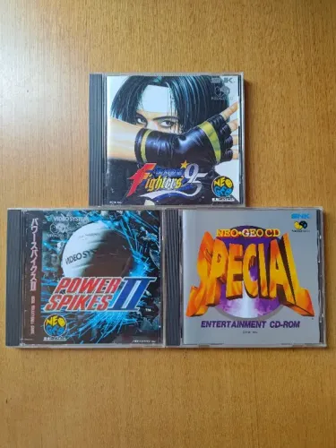 Combo jogos Neo Geo CD Japonês, avalio trocas.