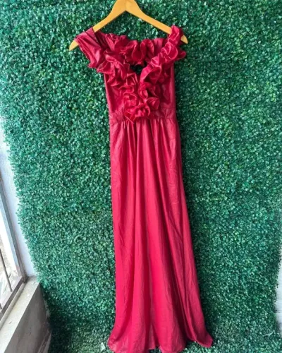 VESTIDO FESTA VERMELHO