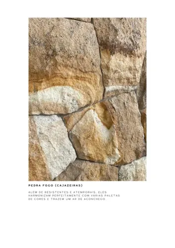 Pedra Fogo - Revestimento para sua casa