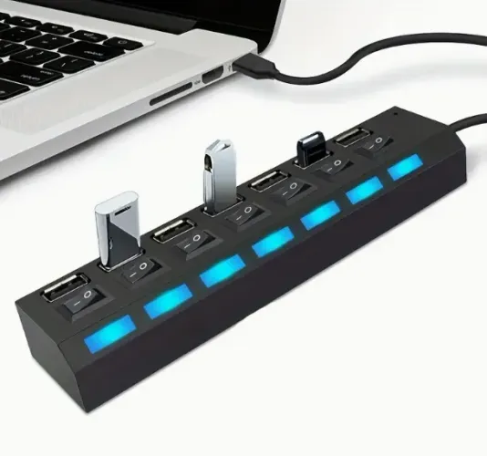 hub USB com 7 portas