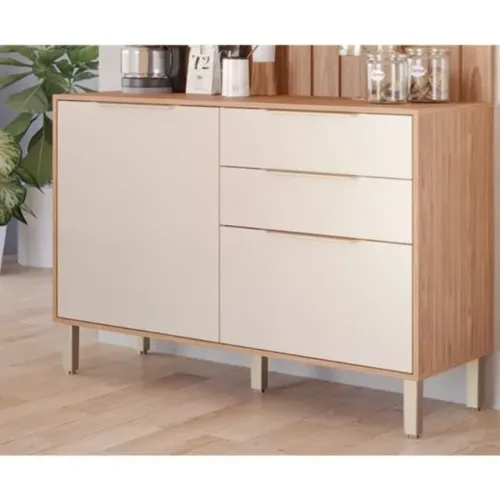 Balcão Cozinha Divina 120cm  2 Portas 2 Gav Freijó Off White MGM **novo na caixa**