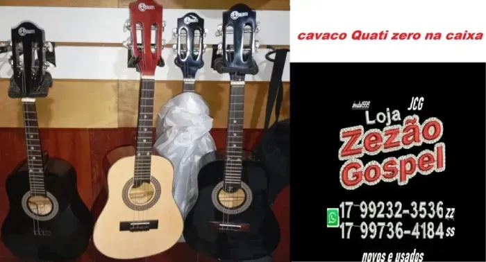 Cavaco Quati zero na caixa troco ou parcelo