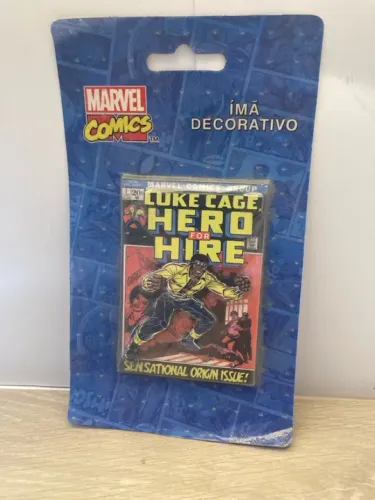 IMA DECORATIVO - marvel comics - LUKE CAGE HERO FOR HIRE !