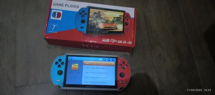 Console Portátil X12 PLUS 7 polegadas - 1000 Jogos