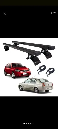 Rack teto clio 2000,2017