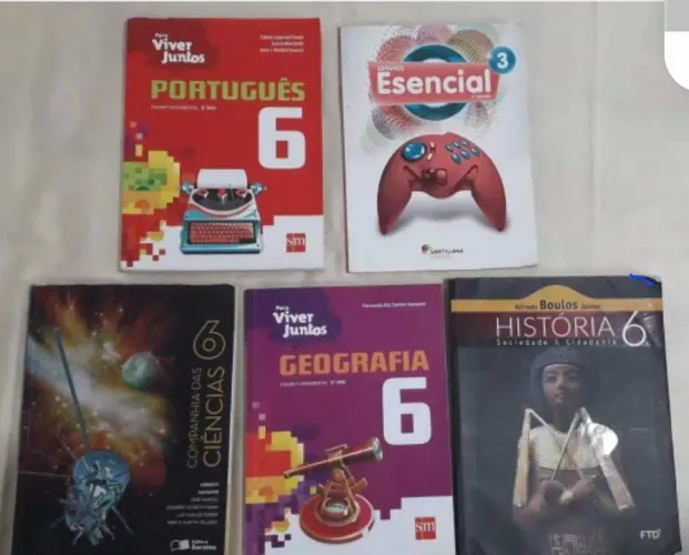 Livros 6 ano