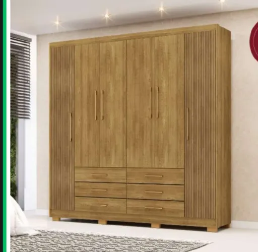 Guarda roupa 100% MDF