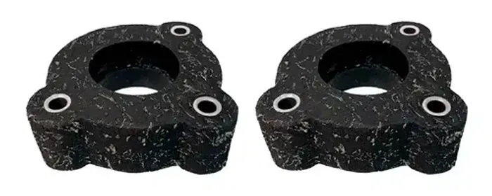 Par Calço Suspensão Dianteira Uno Strada Fiorino Mobi Grand Siena 4cm 