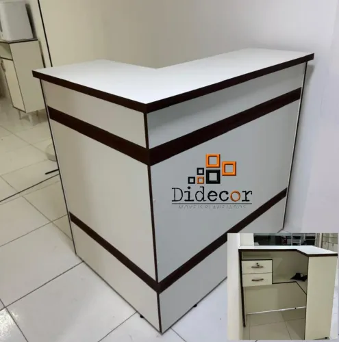 Balcão em L c/2 gavetas e chaves 650$