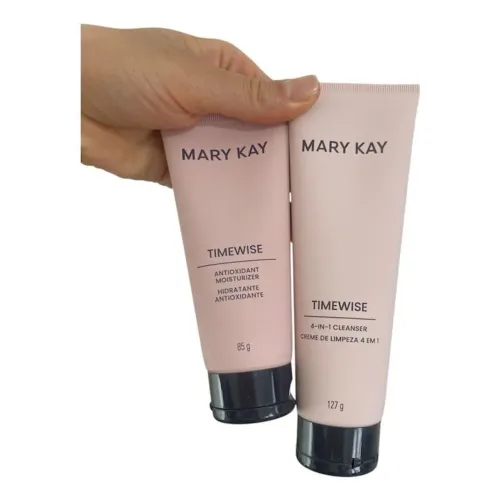 Kit Mary Kay Timewise - Hidratante e gel 4 em 1