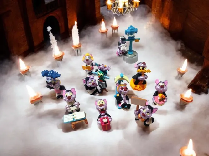 Vampirelli (2000) - Kinder Ovo - FERRERO - Coleção Completa