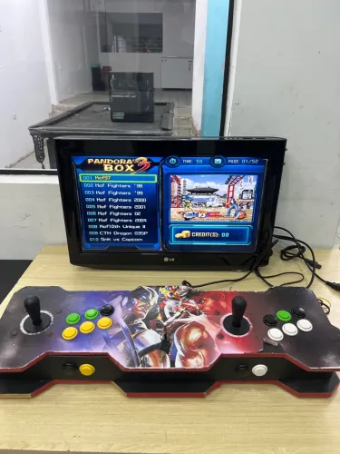 Arcade Pandora's Box 3 com Controles e tv de 26 polegadas 