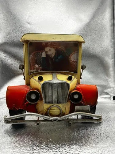 Porta Retrato Carro Vintage