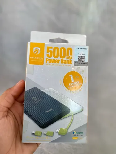 Carregador portátil 5 mil mah - ENTREGA A DOMICÍLIO