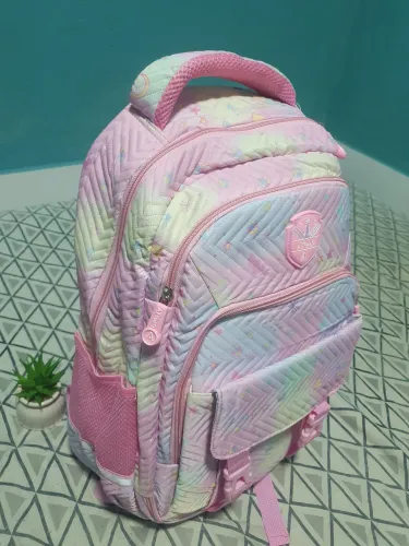 Mochila feminina grande, bolsa de costas