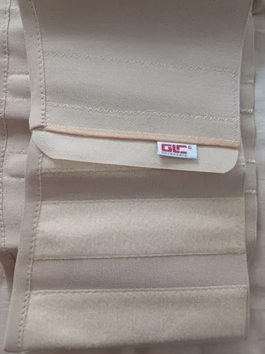 Cinto Lombar Ortopédico GLCCinta Colete Com Barbatanas Em Plástico Flexível Tam. G