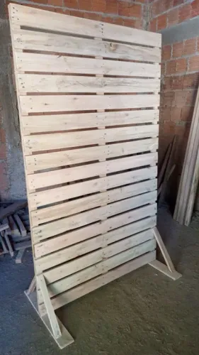 Painel Decorativo de Madeira Pallet