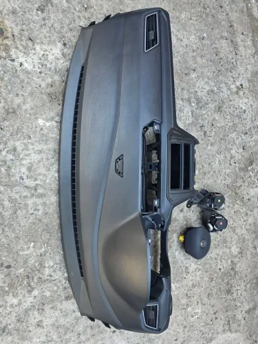Kit airbag vw gol voyage g7 g8 com suporte