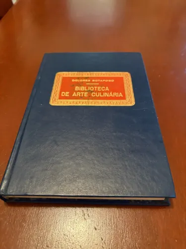 Livro Biblioteca de Arte Culinária