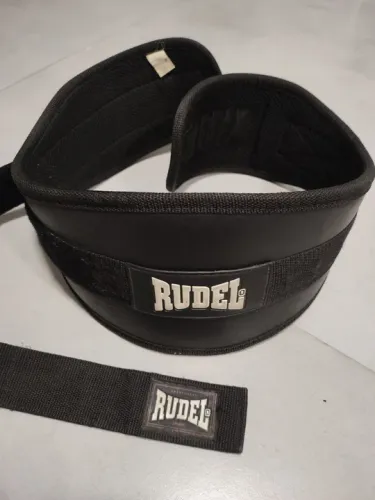 Cinturão RUDEL de estabilidade para levantamento de peso.