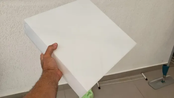 Luminária Paflon Quadrada de Sobrepor 40x40 