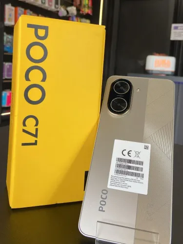 Poco C71 Quebra galho - Novo 64Gb/3Ram - Gold - Lacrado **Global** Entrega rapida e Gratis