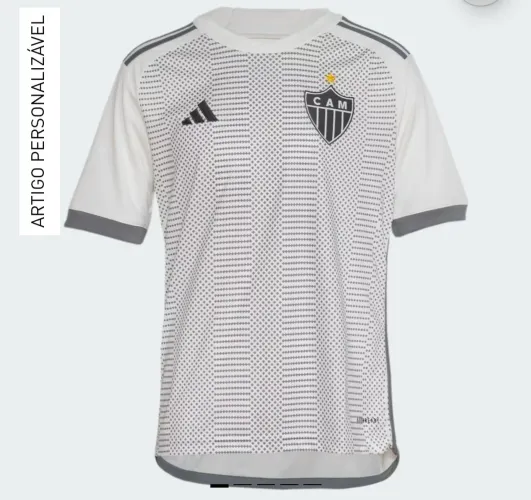 Camisa atlético branca tamanho 16 anos NOVA.