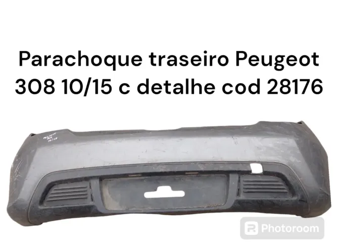 Parachoque Traseiro Peugeot 308