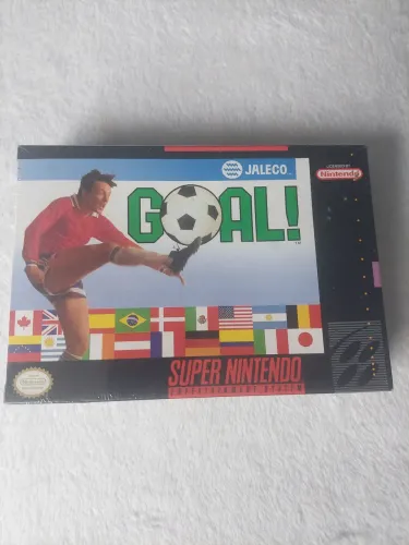 Fita  Super Nintendo goal Snes Lacrada