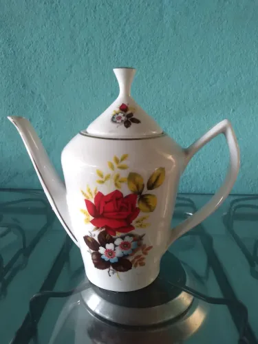 Bule de Porcelana Pozzani Floral