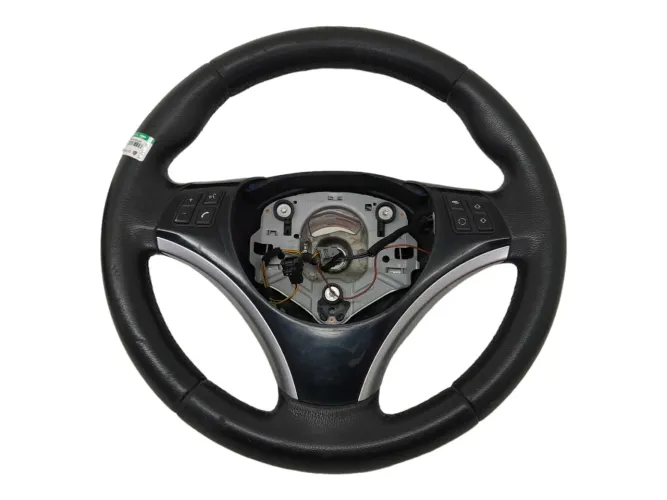 Volante Com Controle De Som Bmw 120i 2010 Preto