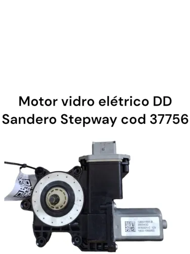 Motor Vidro Elétrico Dd Sandero Stepway Cod 37756